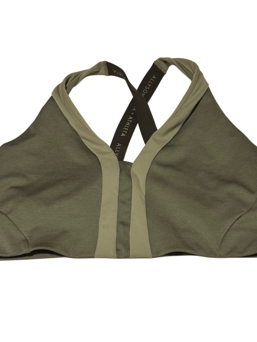 Women’s Athleta x Allyson Felix Legend V-Neck Sports Bra Sz D-DD XL